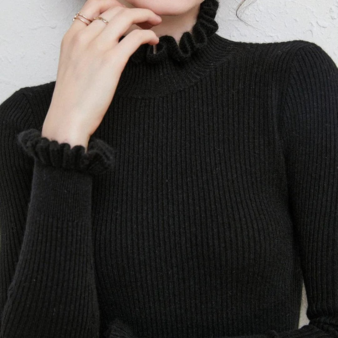 Siobhan | Women's Luxe Chunky Knit Turtleneck Sweater | Warm, Elegant, Comfortable