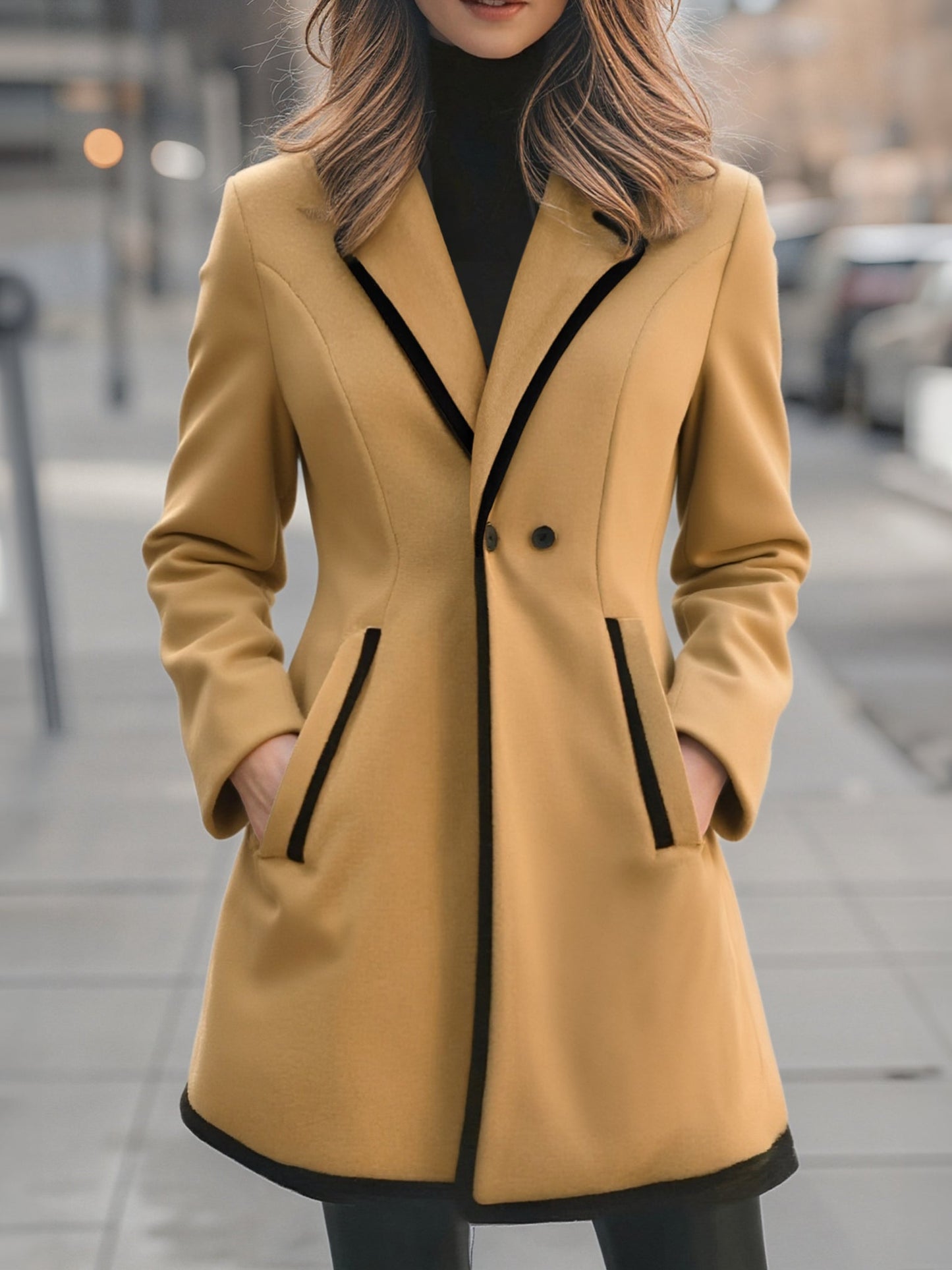 Kayce -  Elegant versatile blazer coat