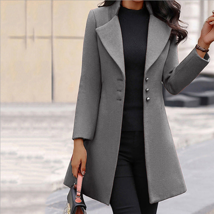 Caoimhe | Elegant Long Trench Coat for Women | Timeless, Weather-Resistant, Flattering Fit