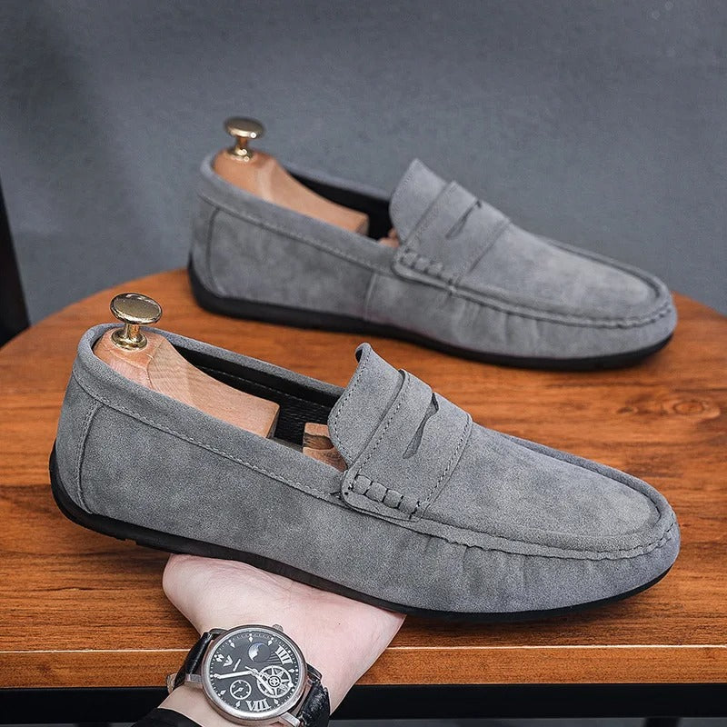 Connolly | Elegant Suede Men's Slip-On Shoes for Effortless Style | Comfortable, Durable, Versatile