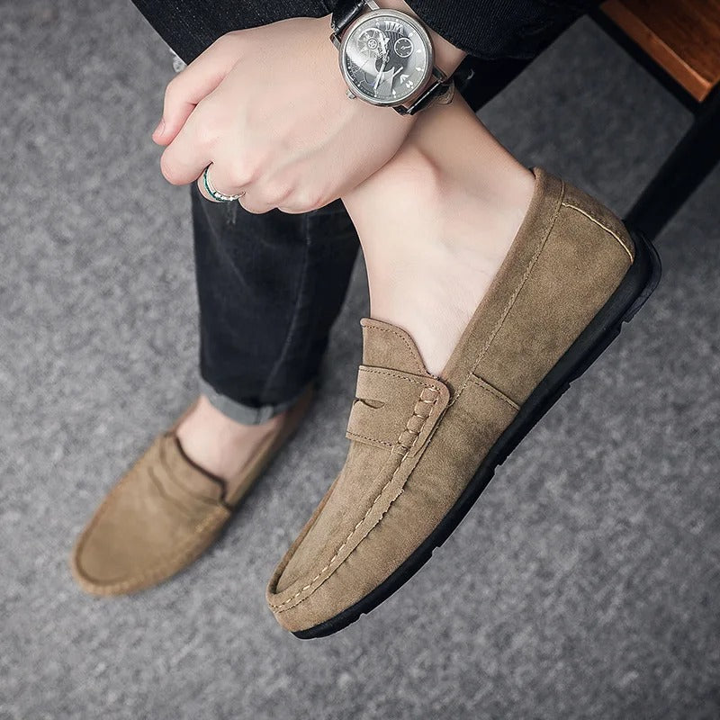 Connolly | Elegant Suede Men's Slip-On Shoes for Effortless Style | Comfortable, Durable, Versatile