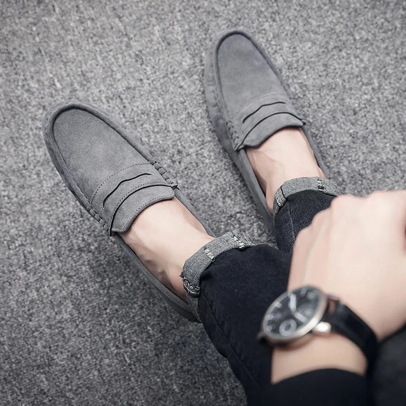 Connolly | Elegant Suede Men's Slip-On Shoes for Effortless Style | Comfortable, Durable, Versatile