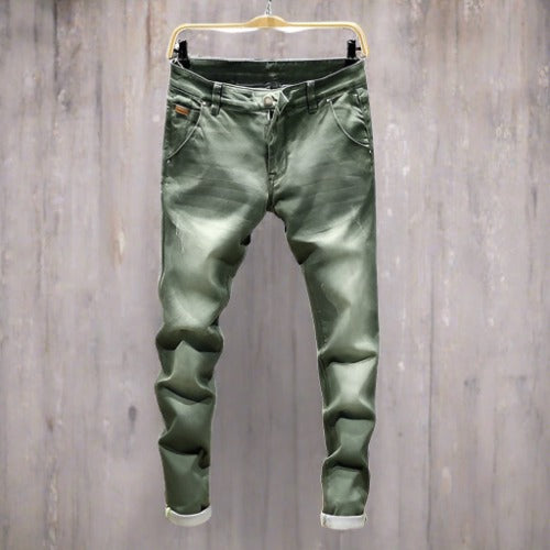 O'Sullivan | Tailored Vintage Wash Men's Denim Trousers | Chic, Comfortable, Resilient