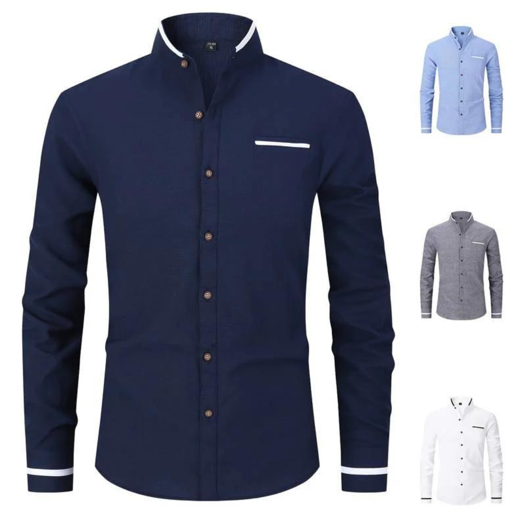 O'Sullivan | Elegant Long Sleeve Button-Up Shirt for Men | Stylish, Versatile, Comfortable