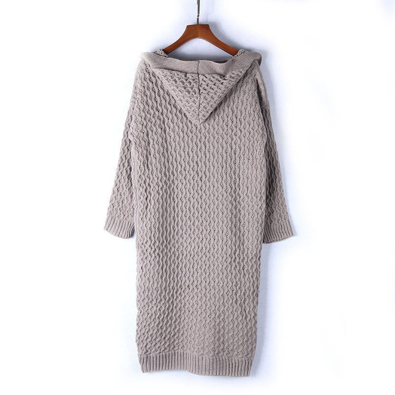 Clare | Women's Cosy Hooded Cardigan | Chic, Warm, Versatile Knitwear