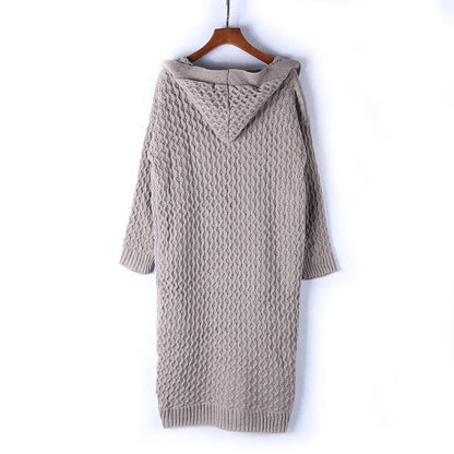 Clare | Women's Cosy Hooded Cardigan | Chic, Warm, Versatile Knitwear