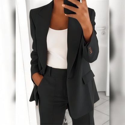 Women’s Co Ord Suit Set | High-Waisted, Two-Piece