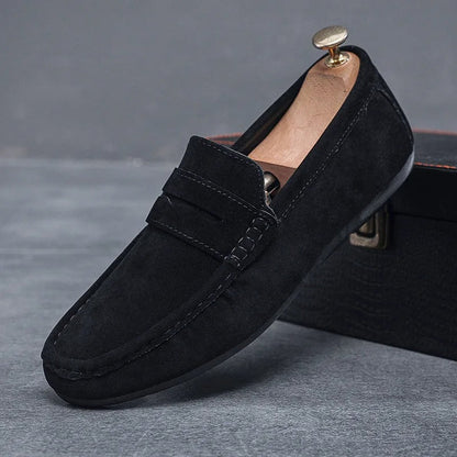 Connolly | Elegant Suede Men's Slip-On Shoes for Effortless Style | Comfortable, Durable, Versatile