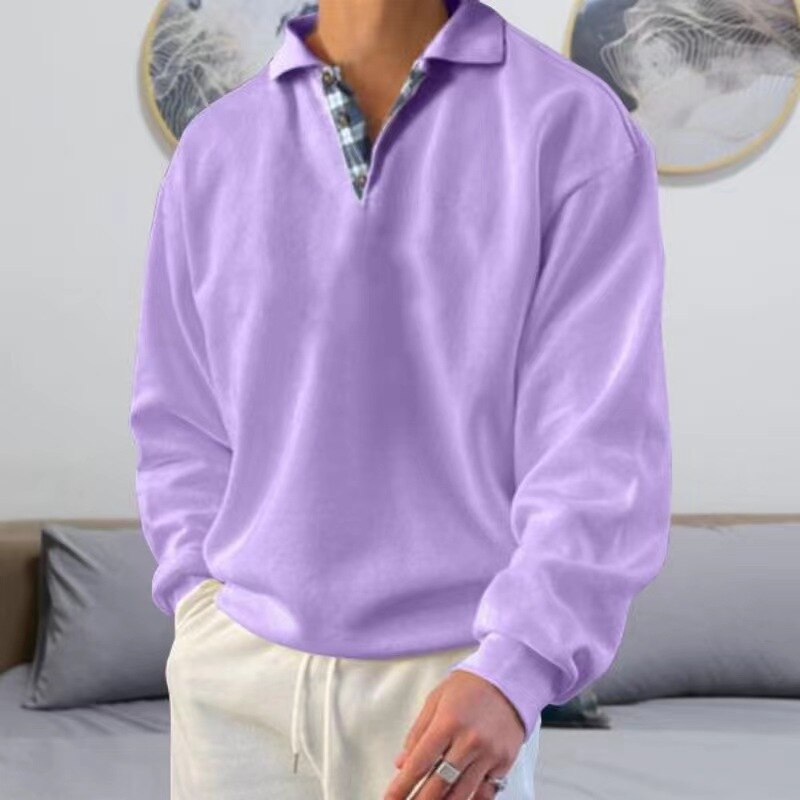 Oisin | Men's Lightweight Knit Pullover | Breathable, Stylish, Versatile Fit