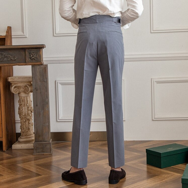 O'Sullivan | Elegant High-Waisted Leather Belt Trousers | Stylish, Comfortable Fit