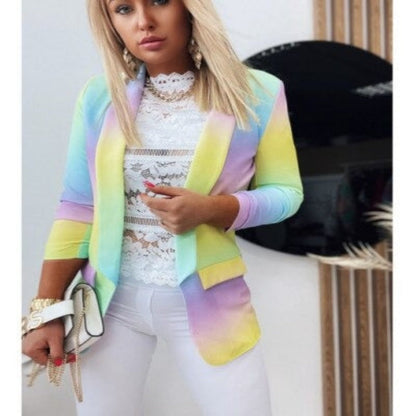 Saoirse | Contemporary Long Sleeve Tie-Dye Jacket | Chic, Comfortable, Effortless Style