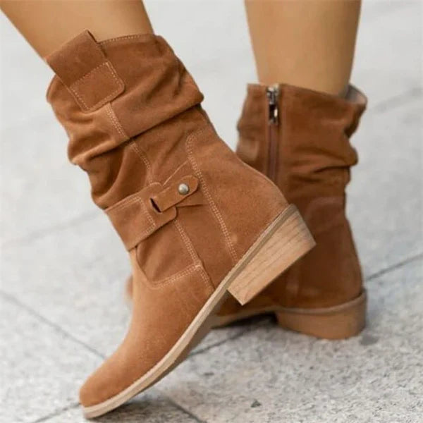 Aisling Casual Low Heel Ankle Boots | Trendy, Comfortable Everyday Footwear | Durable, Fashionable, Easy Care