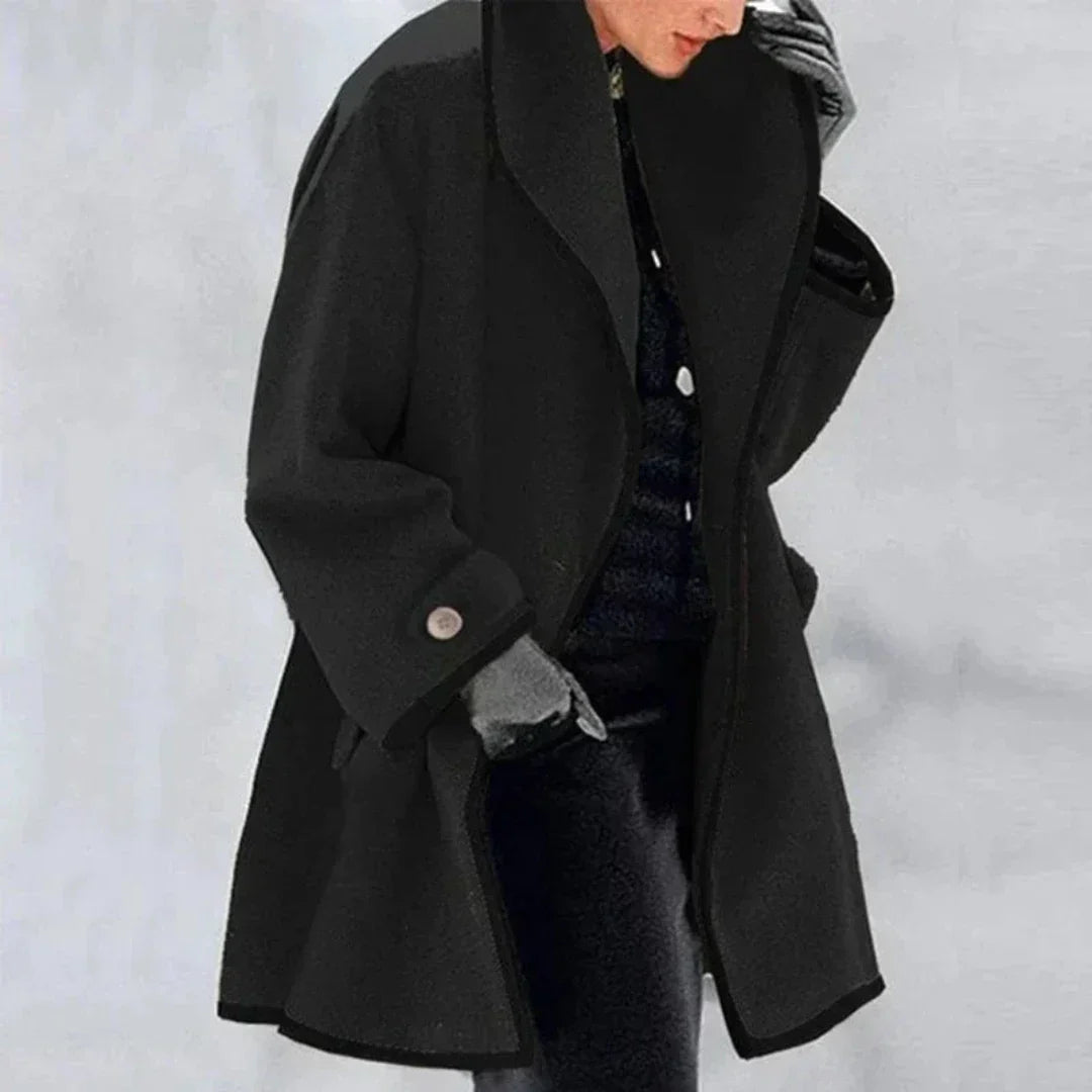 Claremount | Women's Luxe Insulated Long Coat | Elegant, Cozy, Versatile